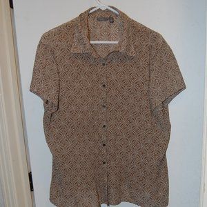 APT 9 Button Up Blouse XL